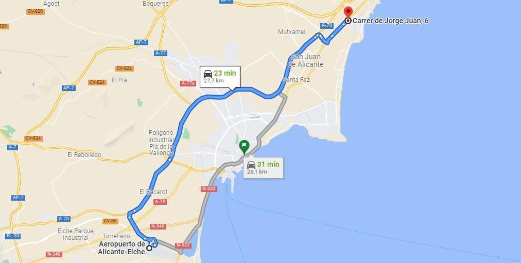 Ferienwohnung Apartamento Con Piscina Terraza Y Parking El Campello Exterior foto