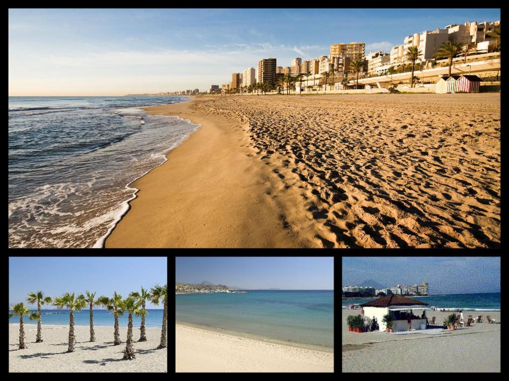 Ferienwohnung Apartamento Con Piscina Terraza Y Parking El Campello Exterior foto